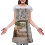 yanfind Custom aprons Aged Ancient Arch Architecture Attract Colonial Daytime Destination Distant Dominican Republic white white-style1 70×80cm