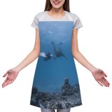 yanfind Custom aprons Adventure Ancient Aqua Archaeology Buddhist Discovery Dive Diver Enjoy white white-style1 70×80cm