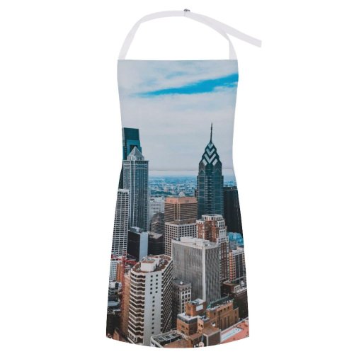 yanfind Custom aprons Accommodation Aerial America Apartment Architecture Avenue Building Center Central City Cityscape Complex white white-style1 70×80cm