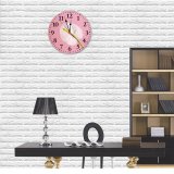 yanfind Fashion PVC Wall Clock Abundance Anthurium Aroma Aromatic Beautiful Bloom Botany Bud Cultivate Decor Decoration002 Mute Suitable Kitchen Bedroom Decorate Living Room