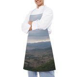 yanfind Custom aprons Landscape Outdoors Travel Traveling Travelling Sky Clounds Field Cloudy white white-style1 70×80cm