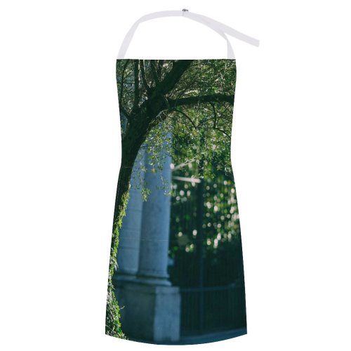 yanfind Custom aprons Aged Ancient Architecture Beauty Big Botany Branch Building Calm Castle Classic Column white white-style1 70×80cm