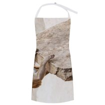 yanfind Custom aprons Architecture Building City Climb Concrete Construction Curious Cute Exterior Fauna From white white-style1 70×80cm
