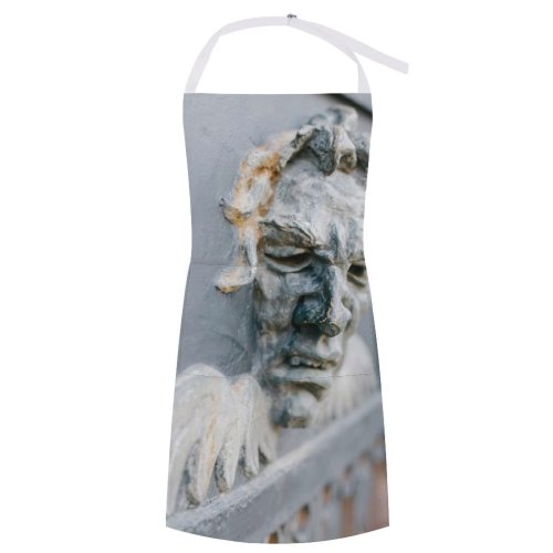 yanfind Custom aprons Aged Angel Architecture Art Bas Relief Blurred Carved Daylight Decor Decorative white white-style1 70×80cm