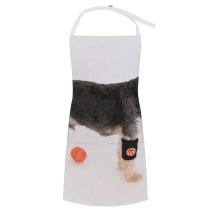 yanfind Custom aprons Active Adorable Basketball Bell Calm Creature Curious Cute Dog Faith Fauna white white-style1 70×80cm