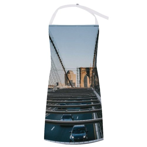 yanfind Custom aprons Architecture Asphalt Auto Automobile Car City Cityscape Construction Contemporary Design Destination white white-style1 70×80cm