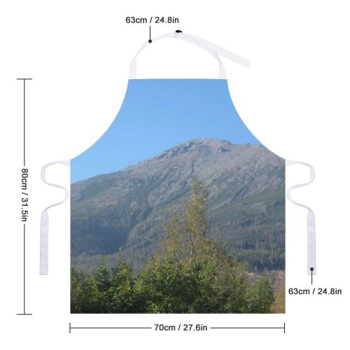 yanfind Custom aprons Natural Landscape Beautiful Sky Outdoors Travel Travelling Traveling white white-style1 70×80cm