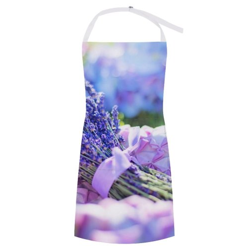 yanfind Custom aprons Aroma Aromatherapy Aromatic Basket Beautiful Blooming Blossoms Bouquet Colorful Field Flowers white white-style1 70×80cm