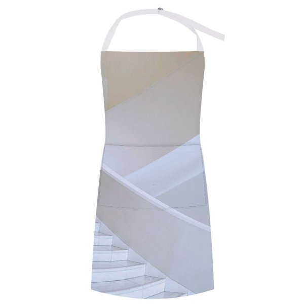 yanfind Custom aprons Accommodation Apartment Architecture Banister Block Building Construction Contemporary Corridor Daylight Dwell Empty white white-style1 70×80cm