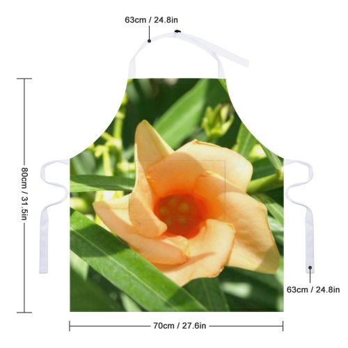 yanfind Custom aprons Flower Bouquet Macro Beautiful Beauty Blooming Botany Closeup Decoration Delicate Elegance white-style1 70×80cm