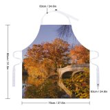 yanfind Custom aprons Aged America Architecture Autumn Bow Building Calm Central Park City white white-style1 70×80cm