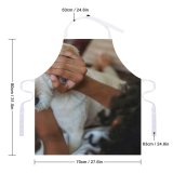 yanfind Custom aprons Adorable Affection Anonymous Blurred Bonding Charming Chordate Comfort Couch Eyes white white-style1 70×80cm