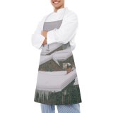 yanfind Custom aprons Accommodation Aged Architecture Building City Cottage Country Countryside Daytime District Dwell Exterior white white-style1 70×80cm
