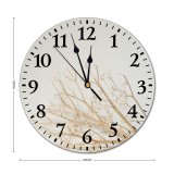 yanfind Fashion PVC Wall Clock Abstract Autumn Bare Beautiful Botanic Botany Branch Concept Creative Cultivate Decor Decorate Mute Suitable Kitchen Bedroom Decorate Living Room