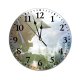yanfind Fashion PVC Wall Clock Action Adventure Danger Focus Freedom Frost Gloves Goggles Helmet Landscape Mute Suitable Kitchen Bedroom Decorate Living Room