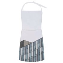 yanfind Custom aprons Architectural Design Architecture Building City Contemporary Downtown Exterior Facade Futuristic Glass Items white white-style1 70×80cm