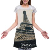 yanfind Custom aprons Architecture Building City Clouds Cloudy Sky Construction Daylight Eiffel Famous France white white-style1 70×80cm