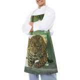 yanfind Custom aprons Africa Attentive Beast Cage Cat Conserve Creature Curious Danger Ecosystem Fauna white white-style1 70×80cm