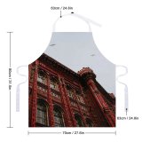 yanfind Custom aprons Aged Ancient Arch Architecture Bird Building City College Space Daytime Decorative white white-style1 70×80cm