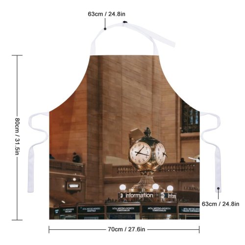 yanfind Custom aprons Aged America Architecture Balcony Brick Wall Building Ceiling Cement Classic Column white white-style1 70×80cm