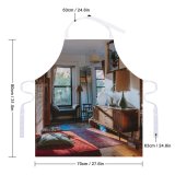 yanfind Custom aprons Accommodation Apartment Architecture Atmosphere Bed Bedroom Cabinet Carpet Classic Comfort Cozy Creative white white-style1 70×80cm