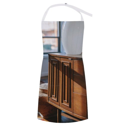 yanfind Custom aprons Accommodation Apartment Atmosphere Carpet Comfort Cozy Creative Daylight Daytime Decor Decoration white white-style1 70×80cm
