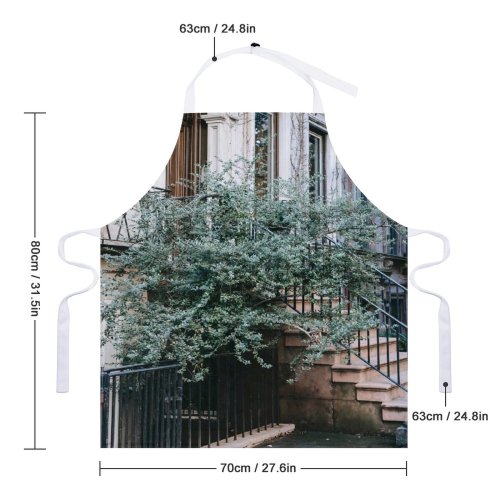 yanfind Custom aprons Accommodation Aged Apartment Arched Architecture Area Barrier Building City Condominium Construction Daylight white white-style1 70×80cm