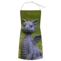 yanfind Custom aprons Adorable Blurred Cute Depth Field Grass Monument Sculpture Shallow Focus white white-style1 70×80cm
