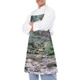 yanfind Custom aprons Creek Trees Bulgaria Rocks River Flow Leaves Stones Forest Natural Outdoors white white-style1 70×80cm