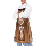 yanfind Custom aprons Aged America Architecture Attract Balcony Brick Wall Building Ceiling Chandelier Classic Column white white-style1 70×80cm