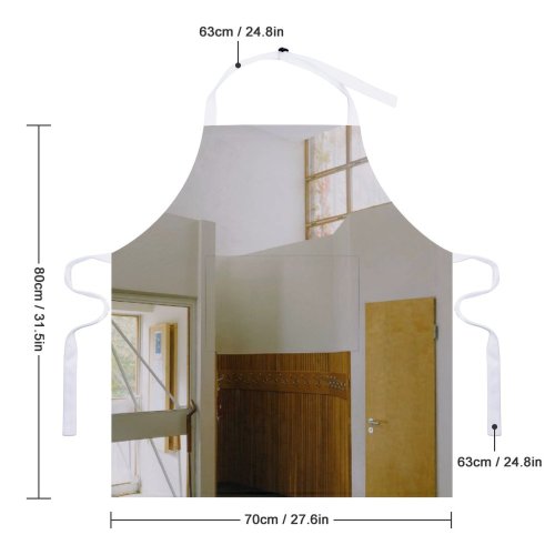 yanfind Custom aprons Accommodation Apartment Building Ceiling Cement Community Complex Concrete Condominium Door Doorway Dwell white white-style1 70×80cm