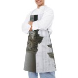 yanfind Custom aprons Aged Ancient Arch Arched Architecture Art Blurred Building Cathedral City Colonnade Column white white-style1 70×80cm