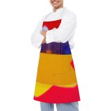 yanfind Custom aprons Toy Abstract Aqua Colorful Decorate Decoration Isolated white white-style1 70×80cm