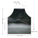 yanfind Custom aprons Architecture Breathtaking Calm Cloudy Construction Dramatic Flora Fog Foliage Forest Gloomy white white-style1 70×80cm