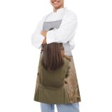 yanfind Custom aprons Adorable Anonymous Blurred Calm Cloudy Countryside Cute Daytime Dog Dress Elegant white white-style1 70×80cm