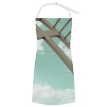 yanfind Custom aprons Abstract Architecture Building City Clear Cloudy Complex Construction Contemporary Crossbar Design white white-style1 70×80cm