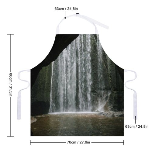 yanfind Custom aprons Adventure Aqua Boulder Breathtaking Cascade Cave Cliff Countryside Dark Daylight Daytime white white-style1 70×80cm