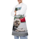 yanfind Custom aprons Adorable Affection Blurred Bonding Boy Caress Casual Cement Charming Child Childhood City white white-style1 70×80cm