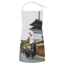 yanfind Custom aprons Architecture Attract Authentic Buddhism Capture Construction Destination East Eastern Ethnic white white-style1 70×80cm