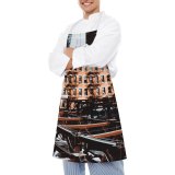 yanfind Custom aprons Architecture Buildings City Cityscape Exterior Facade Metal Skyscrapers Urban white white-style1 70×80cm