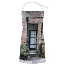 yanfind Custom aprons Architecture Barrier Brick Wall Brickwork Building City Construction Contemporary Detail District Door001 white white-style1 70×80cm