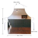 yanfind Custom aprons Architecture Arena Basketball Challenge Club Complex Construction Contemporary Court Empty Endurance Energy white white-style1 70×80cm