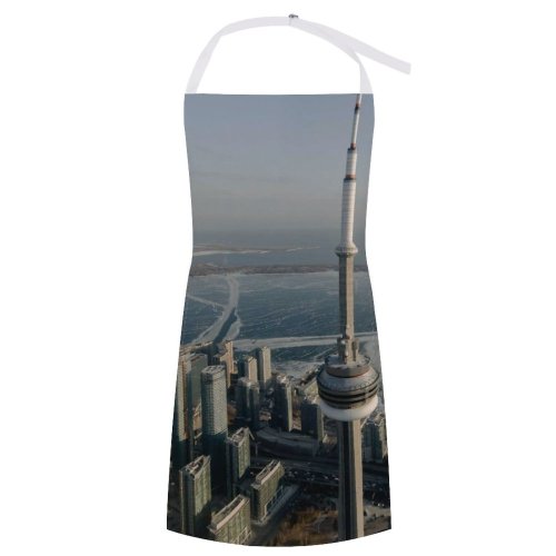 yanfind Custom aprons Aerial Architecture Building Center Central City Cityscape Commerce Complex Construction Contemporary white white-style1 70×80cm