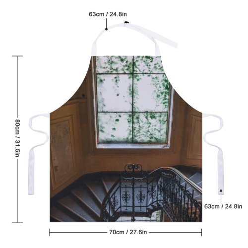 yanfind Custom aprons Accommodation Aged Arched Architecture Classic Classy Daylight Decoration Design Dwell Elegant white white-style1 70×80cm