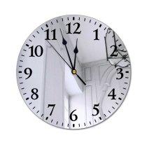 yanfind Fashion PVC Wall Clock Accommodation Architecture Art Atmosphere Building Ceiling Classic Creative Daylight Daytime Decor Decoration Mute Suitable Kitchen Bedroom Decorate Living Room