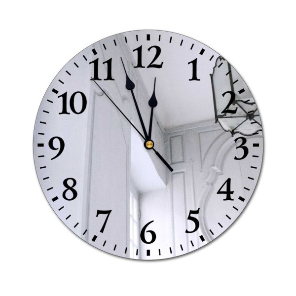 yanfind Fashion PVC Wall Clock Accommodation Architecture Art Atmosphere Building Ceiling Classic Creative Daylight Daytime Decor Decoration Mute Suitable Kitchen Bedroom Decorate Living Room