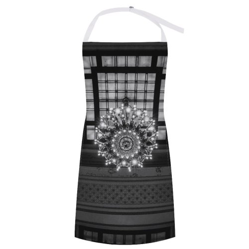 yanfind Custom aprons Aged America Architecture Attract Building Bw Ceiling Chandelier Classic Construction Decor white white-style1 70×80cm