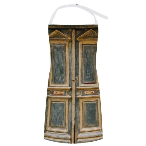 yanfind Custom aprons Abandoned Aged Architecture Building Cement Concrete Construction Crack Damage Decay Demolish Derelict white white-style1 70×80cm