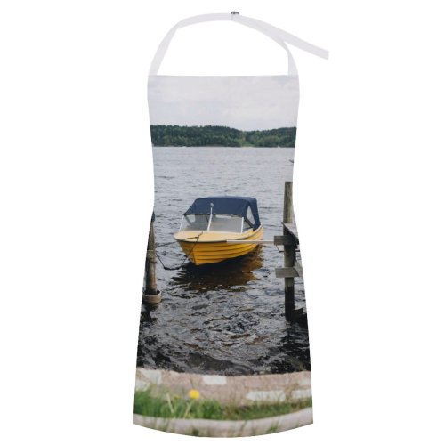 yanfind Custom aprons 018 white white-style1 70×80cm