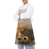 yanfind Custom aprons Abandoned Aged Ancient Barrier Broken Building Cement Ceramic Classic Clay Construction Crack white white-style1 70×80cm